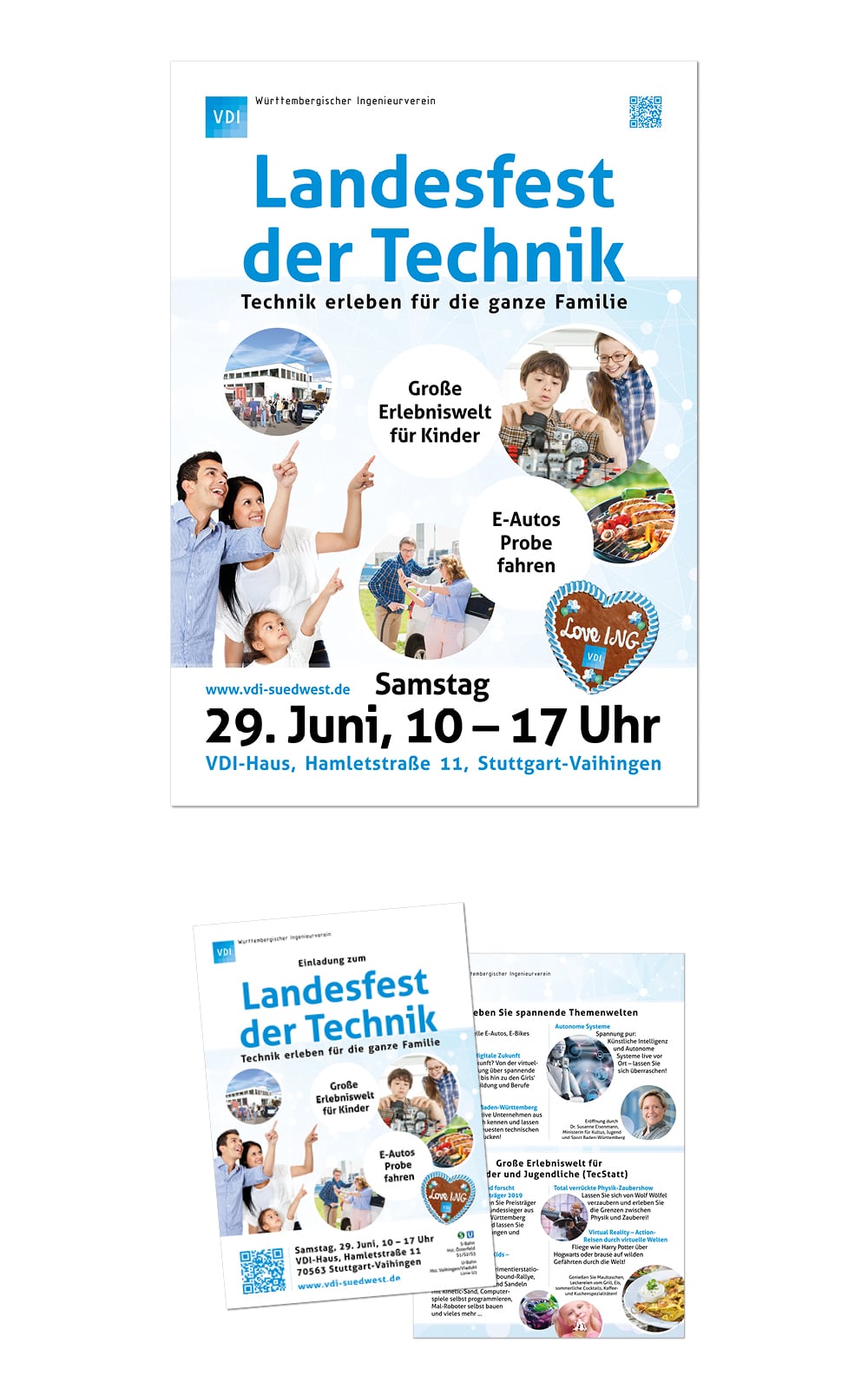 VDI Event Werbung Design