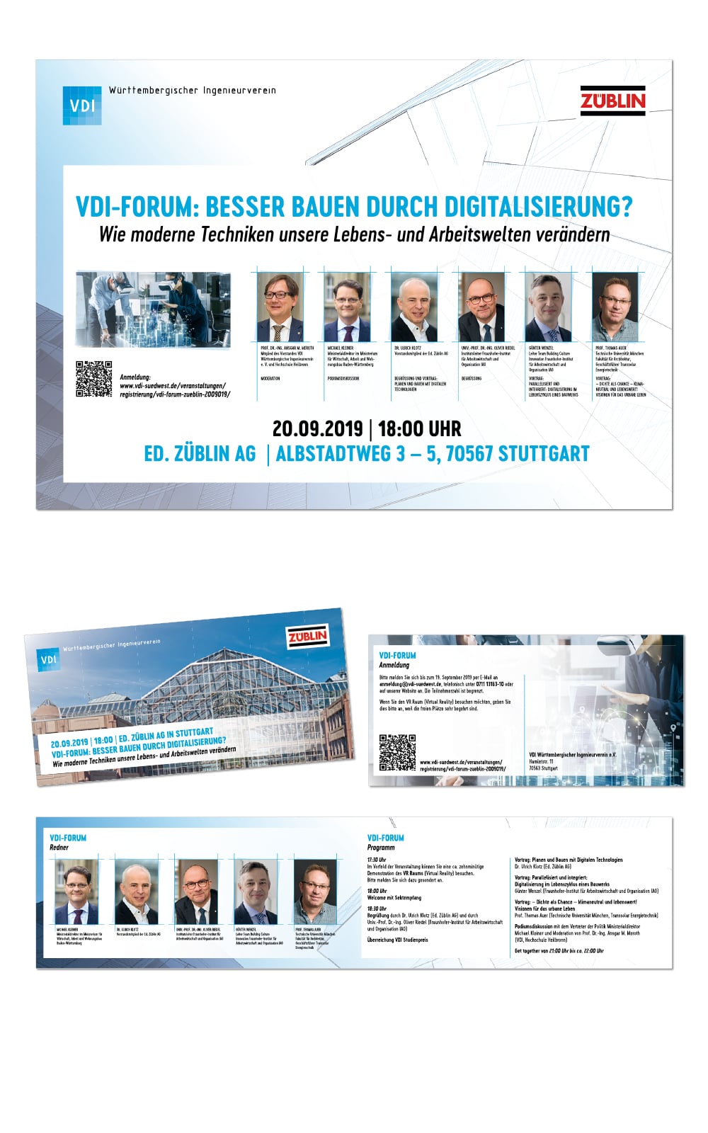 VDI Event Werbung Design