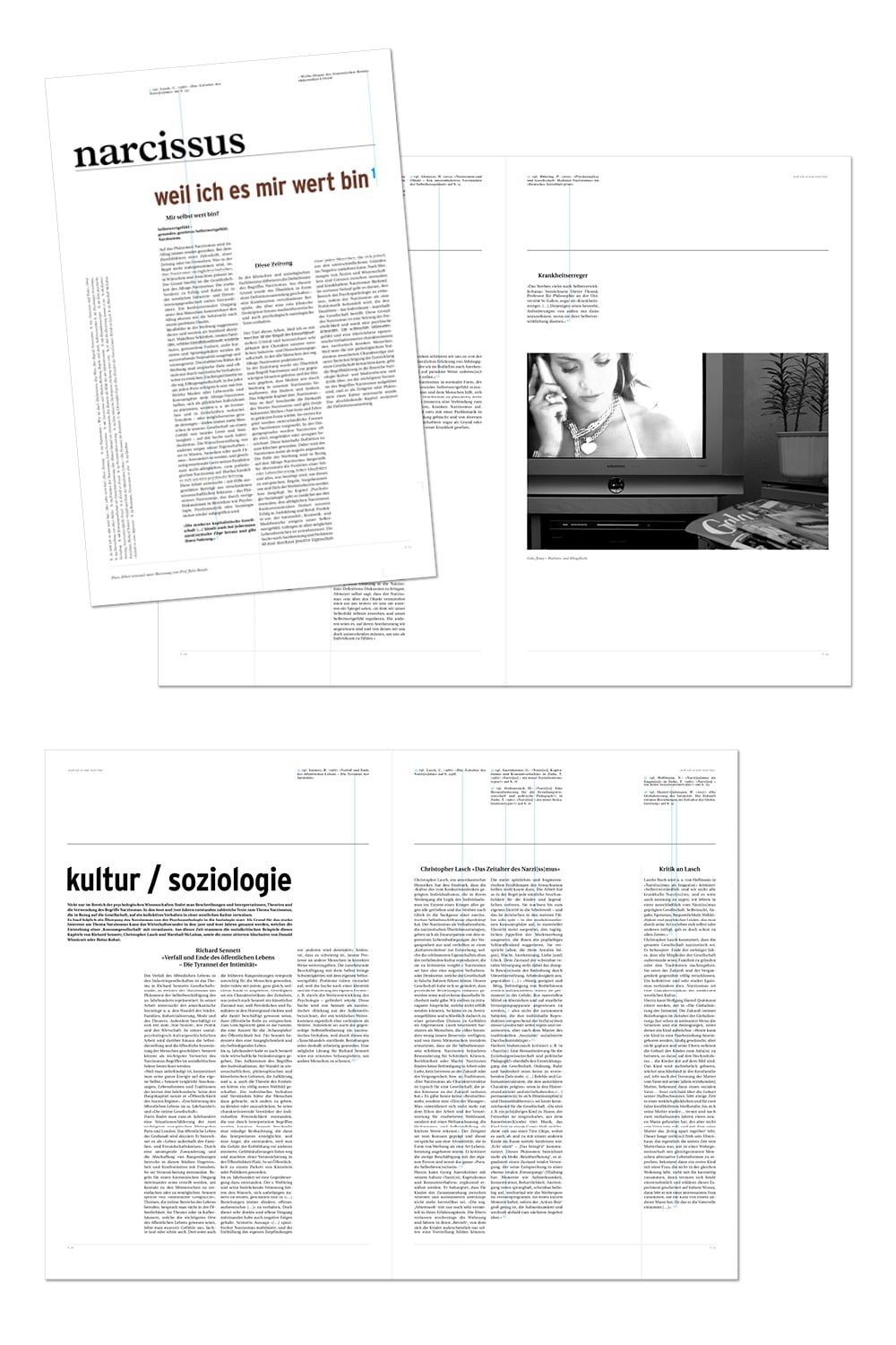 Gestaltung Design Cover Doktorarbeit Mailing