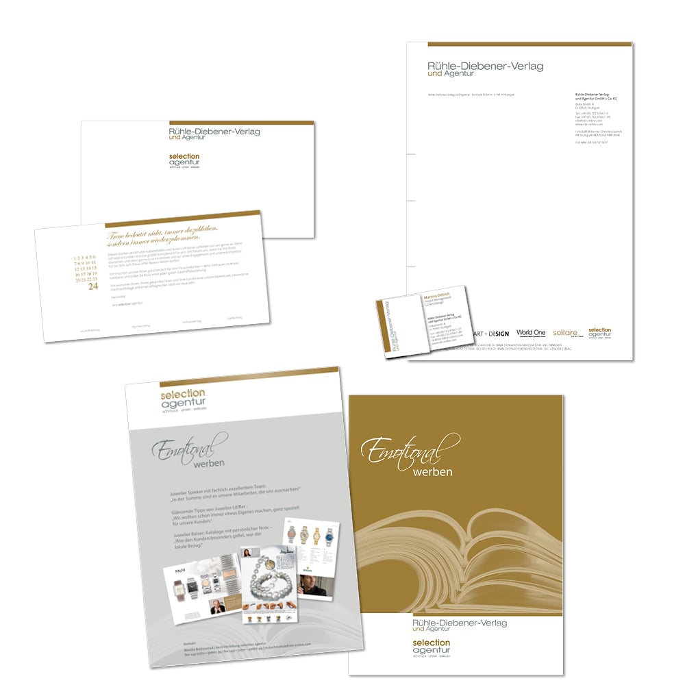 Verlag & Werbeagentur Corporate Design Manual Werbung